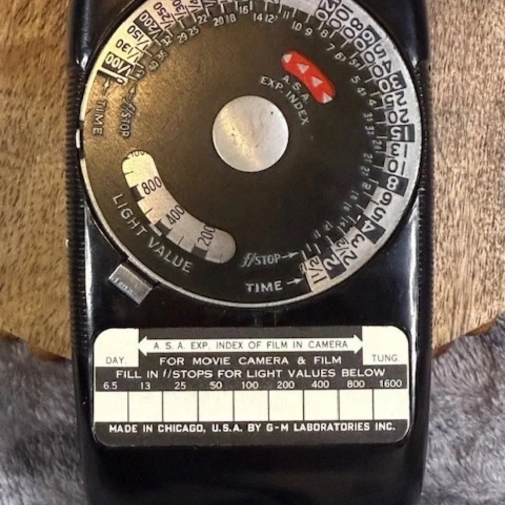 Vintage Skan De Luxe Light Meter by G&M Laboratories – Chicago USA | 1950s Expos